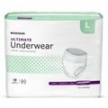 Mckesson Ultimate Maximum Absorbent Underwear, Large, 18PK UW33852